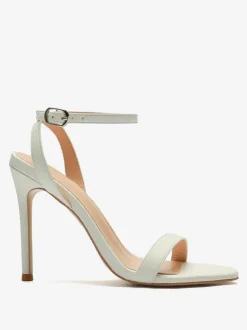 Women's Heeled Sandals Black Open Toe Stiletto Heel Sandal Shoes