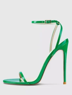 Women's Heel Sandals Open Toe Stiletto Heel Ankle Strap Party Shoes