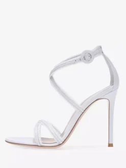 Women's Heel Sandals Round Toe Stiletto Heel Sandals