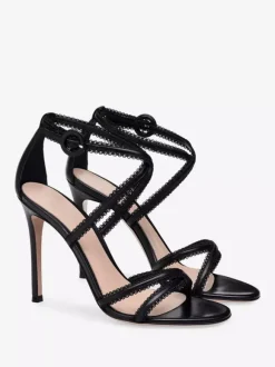 Women's Heel Sandals Round Toe Stiletto Heel Sandals