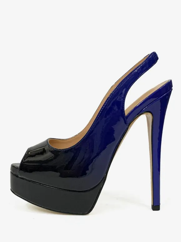 Women's High Heels Peep Toe Platform Stiletto Heel Pumps