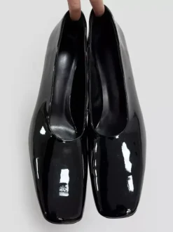 Women's Sexy Pumps Square Toe Slip On Dress Shoes