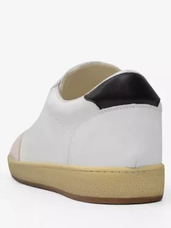 Women White Sneakers Lace Up Skate Sneakers